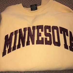 University of minnesota crewneck